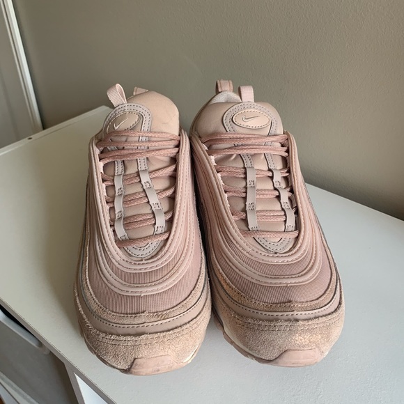 Nike Shoes | Nike Air Max 97 Metallic Particle Beige | Poshmark
